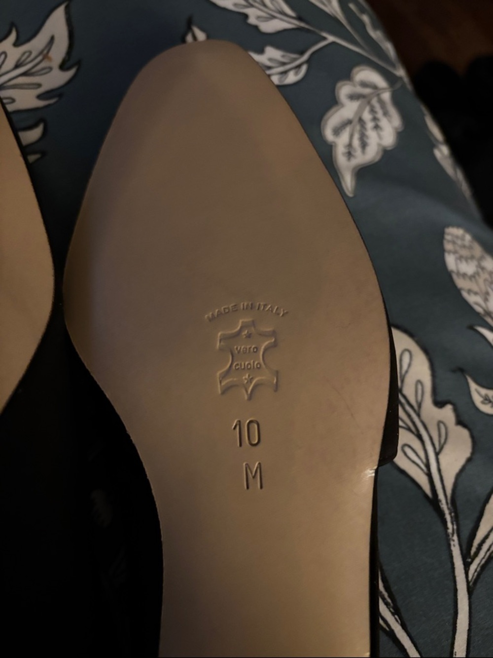Talbots Black Suede Slip-On Flats size 10 women’s - Picture 7 of 13